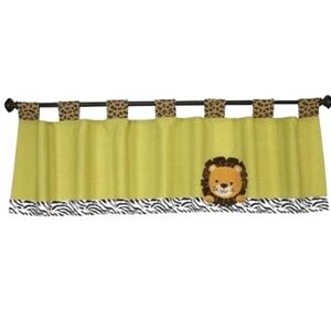 LION WINDOW VALANCE